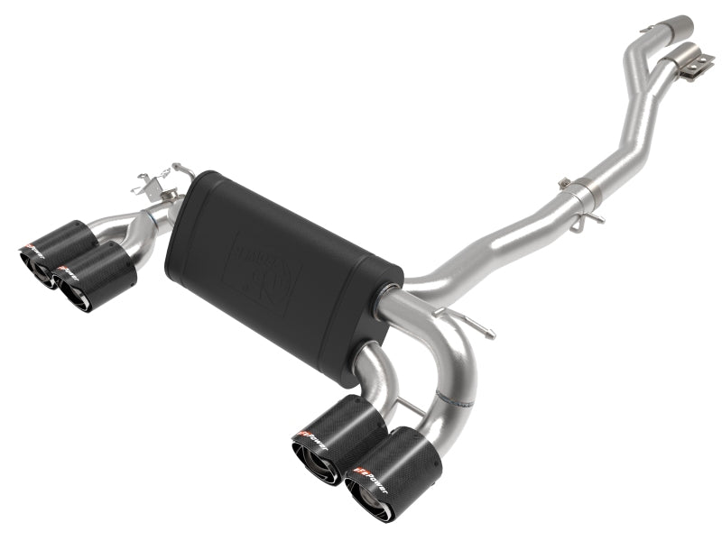 aFe 20-22 Audi RS6 Avant V8 4L (tt) MACH Force-Xp 3in to 2.5in 304 SS Cat-Back Exhaust w/ Carbon Tip