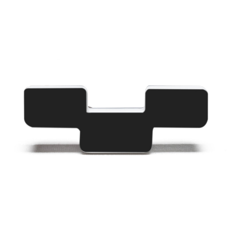 ORACLE Lighting Universal Illuminated LED Letter Badges - Matte Blk Surface Finish - Y SEE WARRANTY - 3141-Y-005