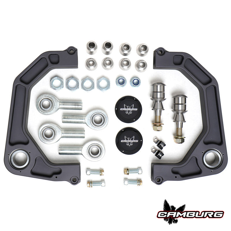 Camburg Ford Ranger 2WD/4WD 19-23 KINETIK V2 Performance Billet Uniball Upper Arms - CAM-110250-GRY