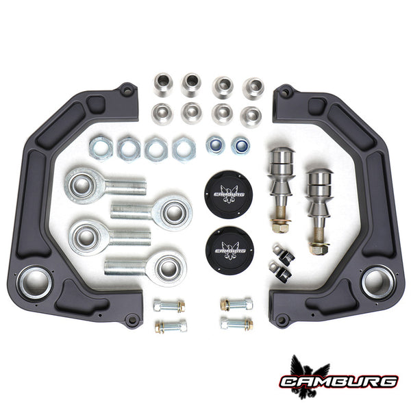 Camburg Ford Ranger 2WD/4WD 19-23 KINETIK V2 Performance Billet Uniball Upper Arms - CAM-110250-GRY for 2019-2023 Ford Ranger