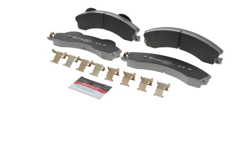 Brembo 09-17 Chevrolet Silverado 2500 HD/GMC Sierra 2500 HD/Silverado 3500 HD Front NAO Brake Pad - P10072N