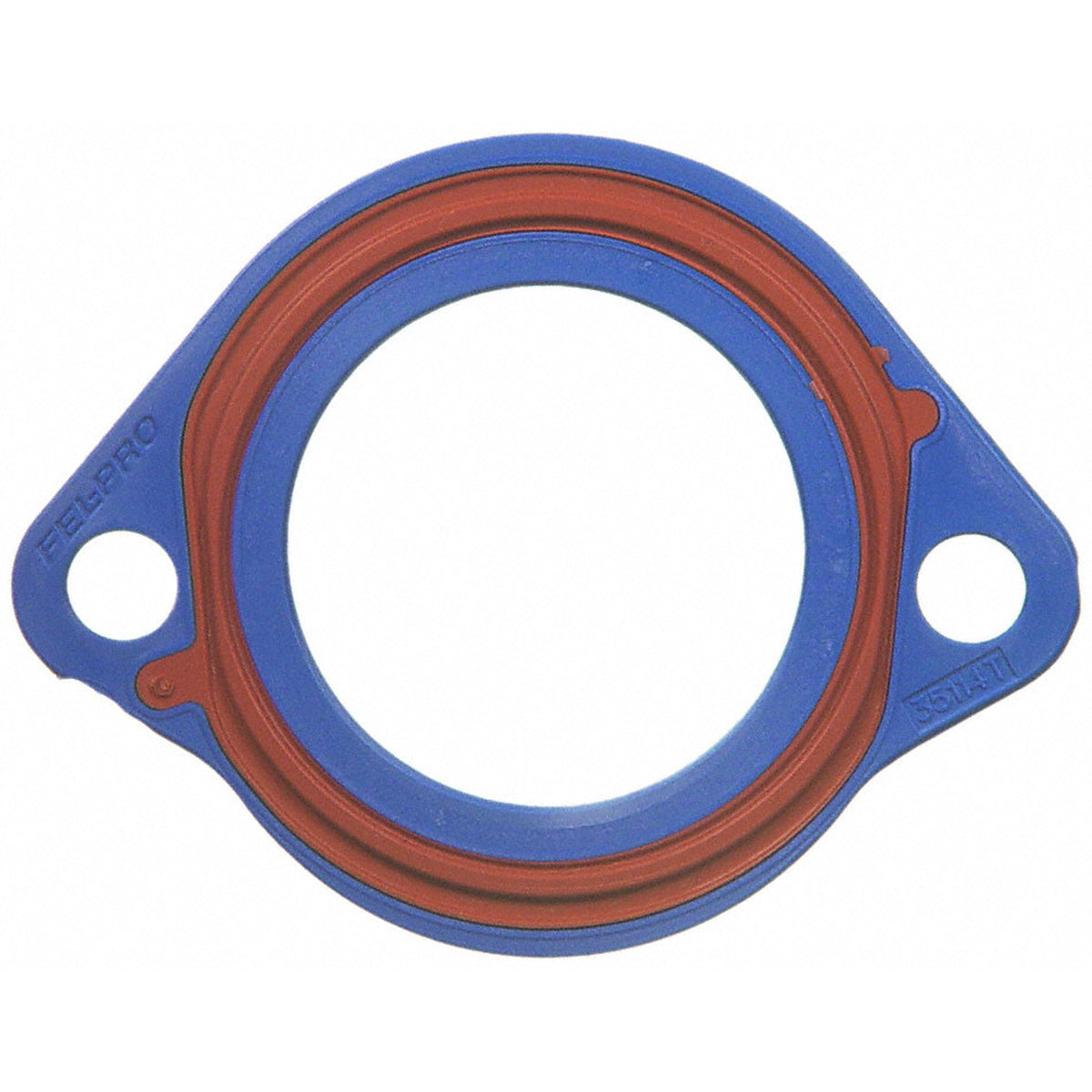 Fel-Pro Ford Ranger 35114 T Engine Coolant Outlet Gasket - 35114T for 1983-1997 Ford Ranger - front view