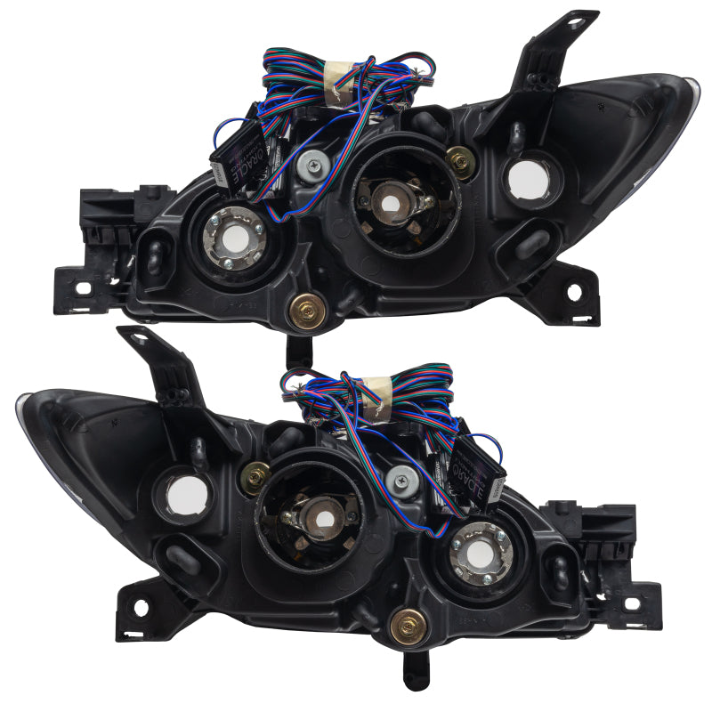Oracle 04-09 Mazda 3 SMD HL - 4DR - Halogen Style - ColorSHIFT w/ Simple Controller SEE WARRANTY - 8174-504