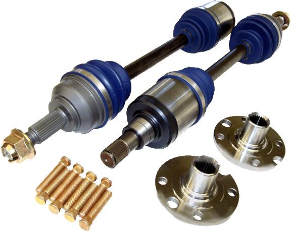 DSS Toyota 90-99 Starlet EP82 / EP91 600HP Axle/Hub Kit TO18 - 510342 by Driveshaft Shop - front view