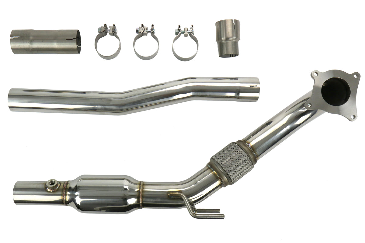 Invidia 05-12 VW Golf GTI Downpipe with High Flow Cat