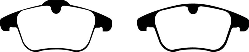 EBC 11+ Volvo S60 2.5 Turbo T5 (300mm Front Rotors) Redstuff Front Brake Pads - DP31932C