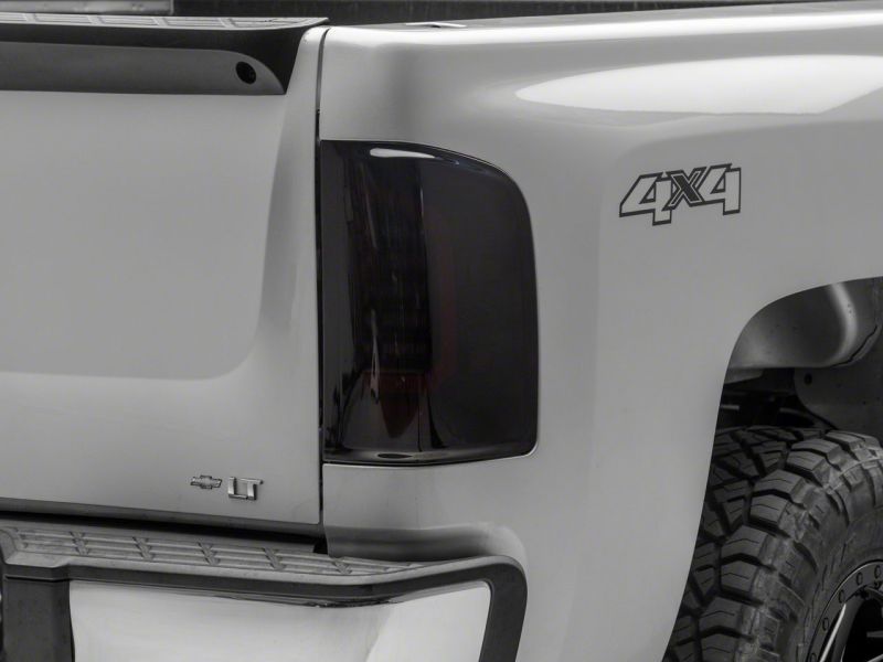 Raxiom 07-14 Chevrolet Silverado 1500 Axial Series LED Tail Lights- Blk Housing (Smoked Lens) - S150366