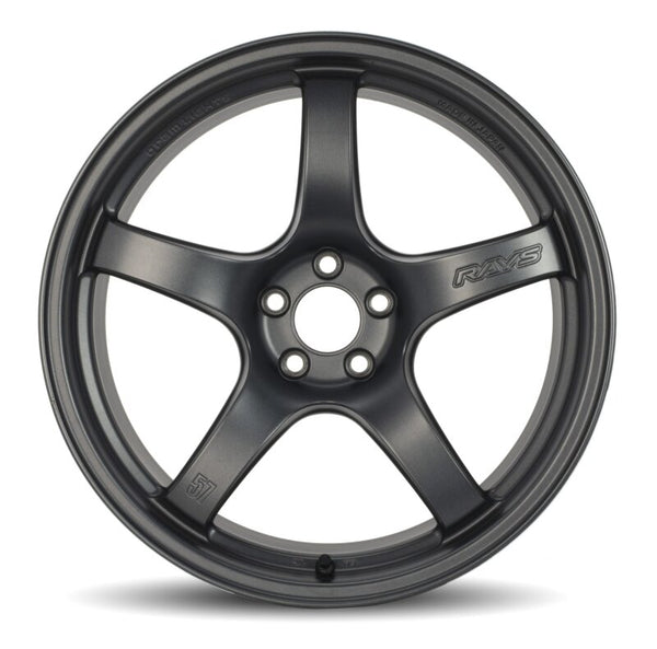 Gram Lights 57CR 18x8.5 +37 5-108 Glossy Gray Wheel - WGCRV37RAG by Gram Lights