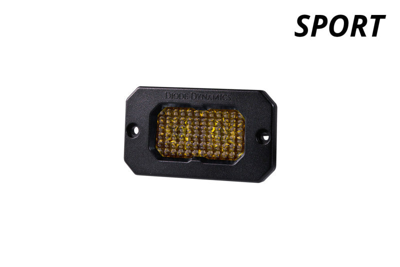 Diode Dynamics Stage Series 2 In LED Pod Sport - Yellow Fog Flush ABL Each - DD6425S