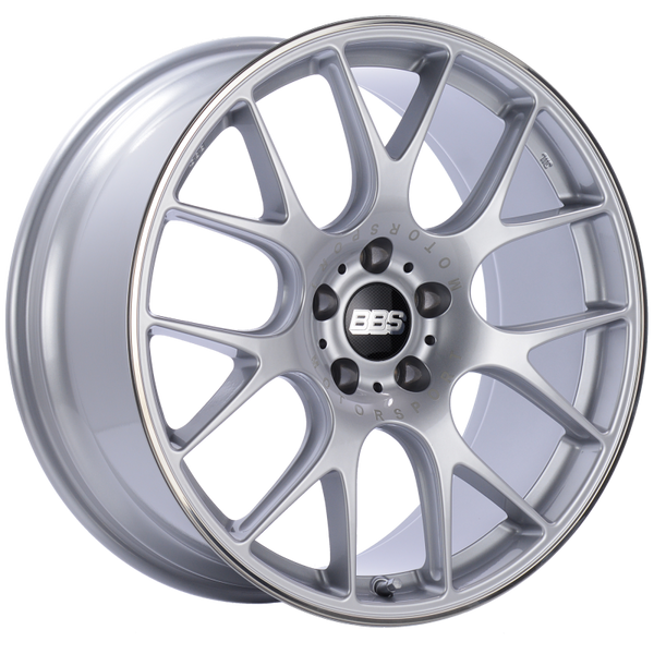 BBS CH-R 20x9 5x120 ET24 Brilliant Silver Polished Rim Protector Wheel -82mm PFS/Clip Required - CH100SPO by BBS