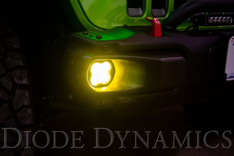 Diode Dynamics SS3 Sport Type MR Kit ABL - Yellow SAE Fog - DD7053
