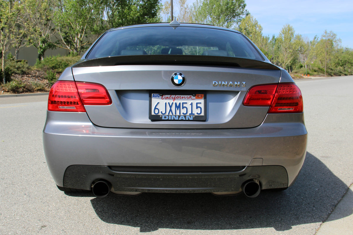 Dinan - Free Flow Axle-Back Exhaust - 2007-2013 BMW 335i/335is/335xi - D660-0011-BLK