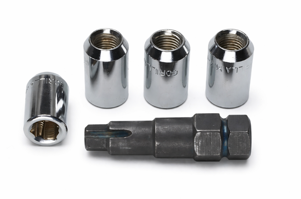 Gorilla Automotive - Hex Skt Acorn Lock 12-1.25 CHR Clam - 000000000000020621