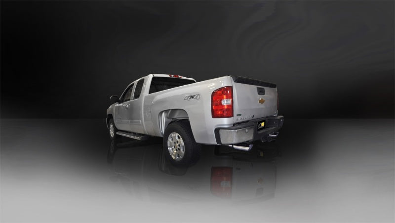 Corsa 2011-2013 Chevrolet Silverado Crew Cab/Short Bed 1500 6.2L V8 Polished Sport Cat-Back Exhaust - 24524