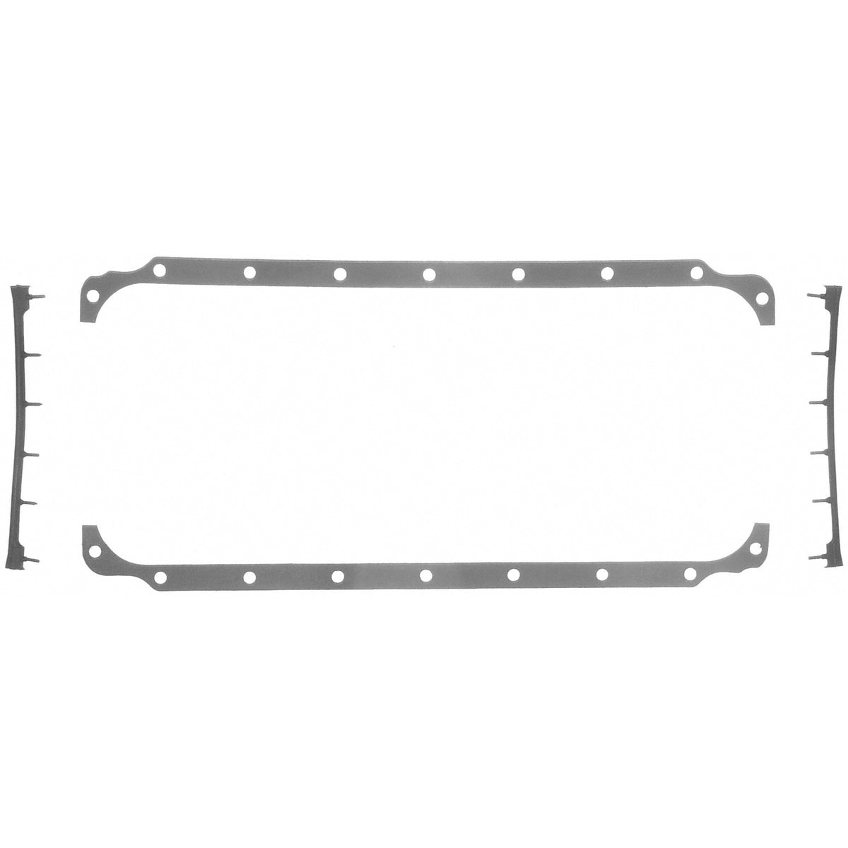 Fel-Pro 1805 Engine Oil Pan Gasket Set Rubber-coated fiber - front view