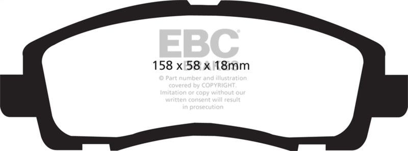 EBC 09-14 Acura TL 3.5 Ultimax2 Front Brake Pads - UD1102