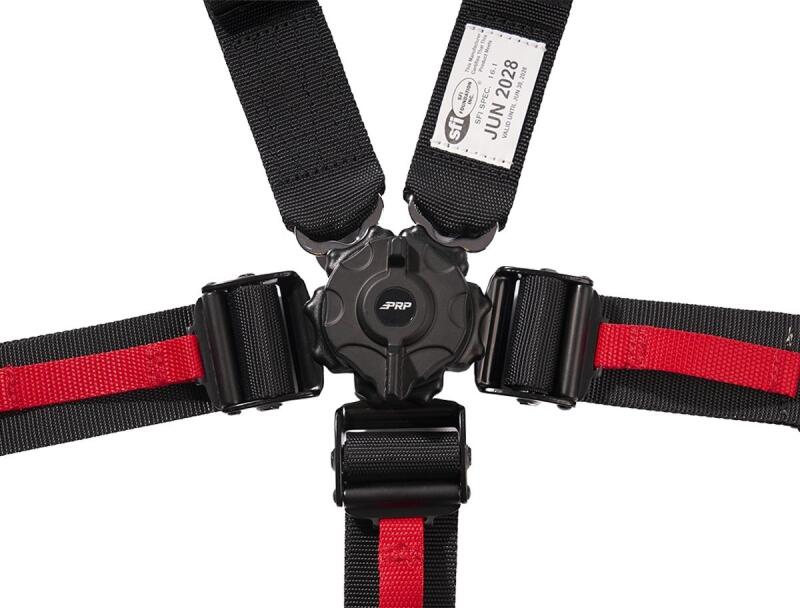 PRP 5.2 Cam-Lock Harness SFI 16.1- Black - SBH5.2CAM