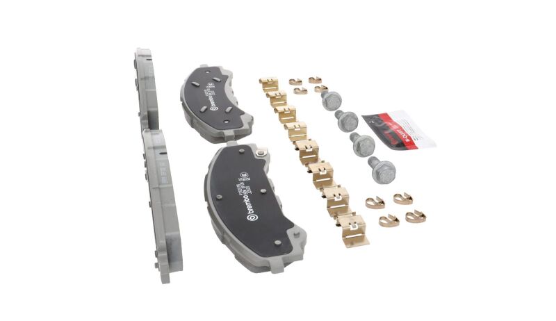 Brembo OE 21-23 Ford Bronco/19-23 Ranger PRIME Ceramic Brake Pad - Front - P24241N