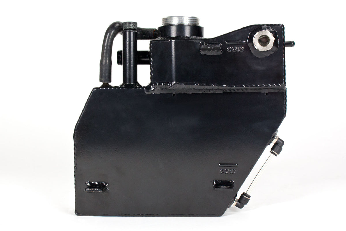 Mishimoto Aluminum Coolant Reservoir Tank - MMRT-CA for 1999-2003 Ford F 250 - installed view