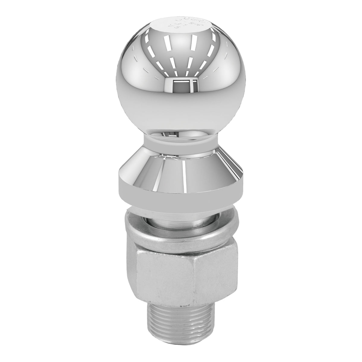 CURT 40008 Chrome Trailer Hitch Ball, 20,000 lbs, 2-5/16-Inch Diameter, 1-1/4 x 2-3/4-Inch Shank