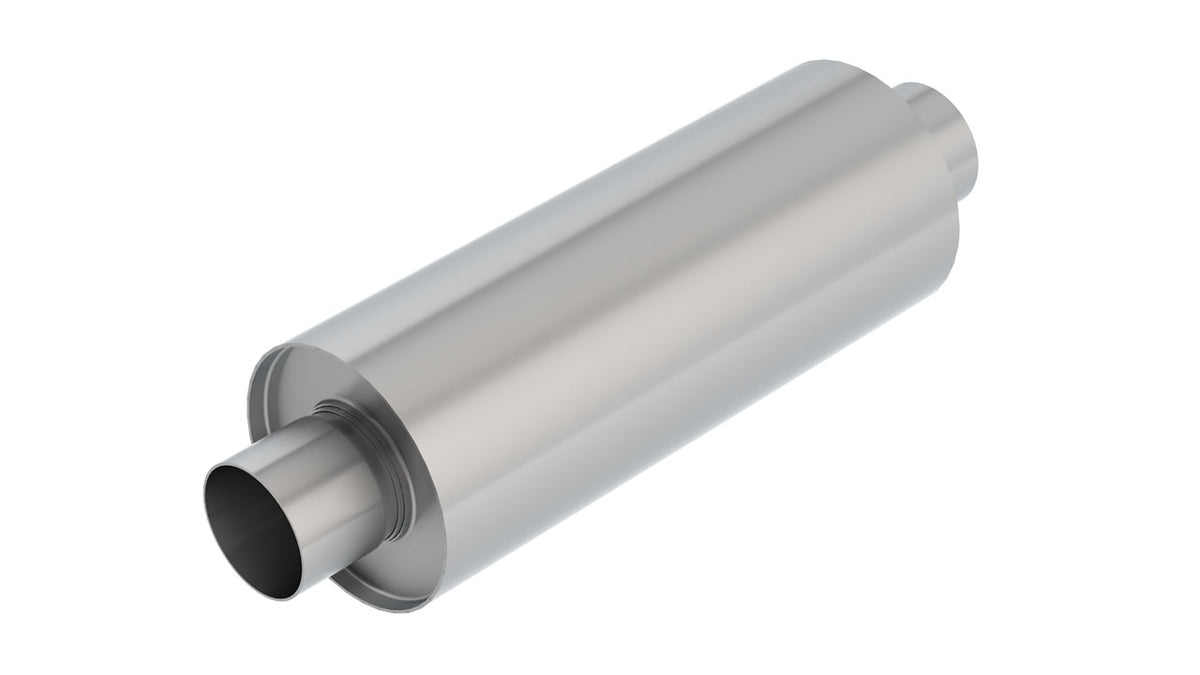 Borla XR-1 Multi-Core 4in Ctr-Ctr Round 16in x 6.25in Rotary Engine Equipped Racing Muffler