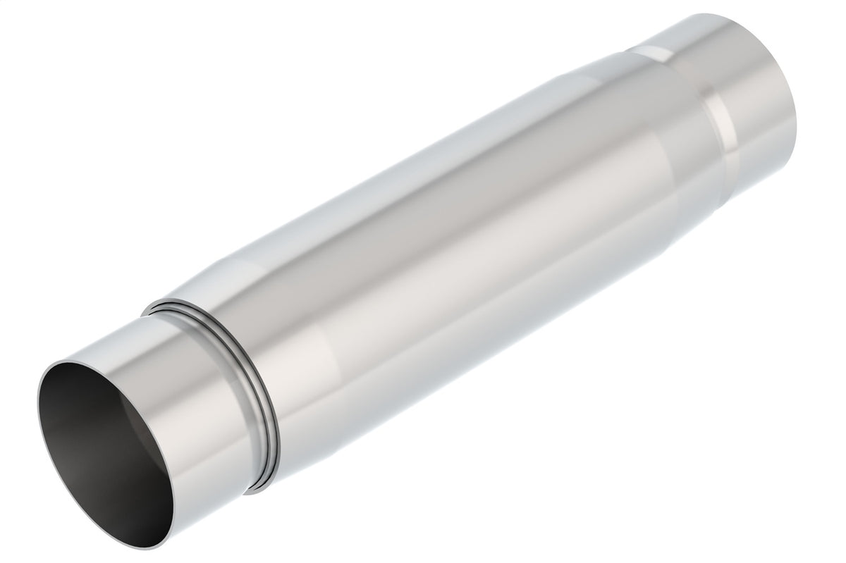 Borla CrateMuffler Resonator Option 3in Center/Center 3.5in Round x 10in