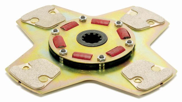 McLeod Disc Racing Only Sprung Hub Flat 4 Paddle 10.5in X 1-1/8 X 10 Spl - 260440