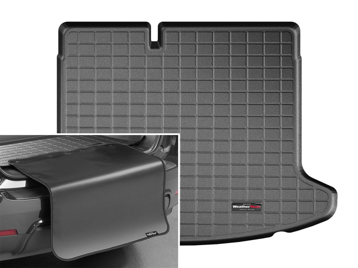 Weathertech - Cargo Liner w/Bumper Protector - Black Behind 2nd Row Seating 18-24 Nissan Kicks - 401032SK