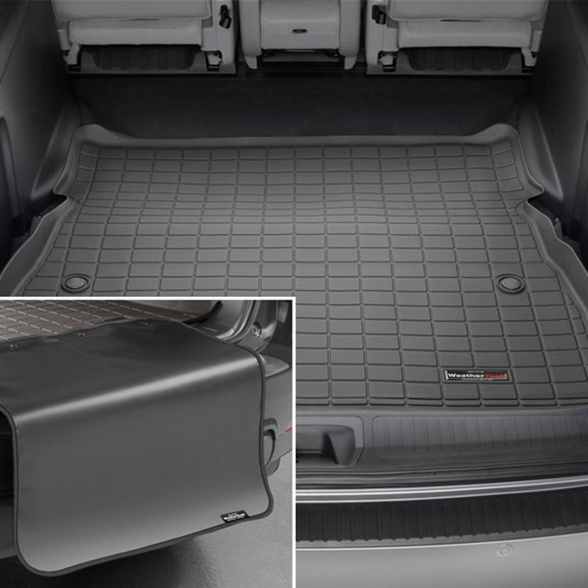 Weathertech - SeatBack Cargo Liner HP w/Bumper Protector - 401510IMSK