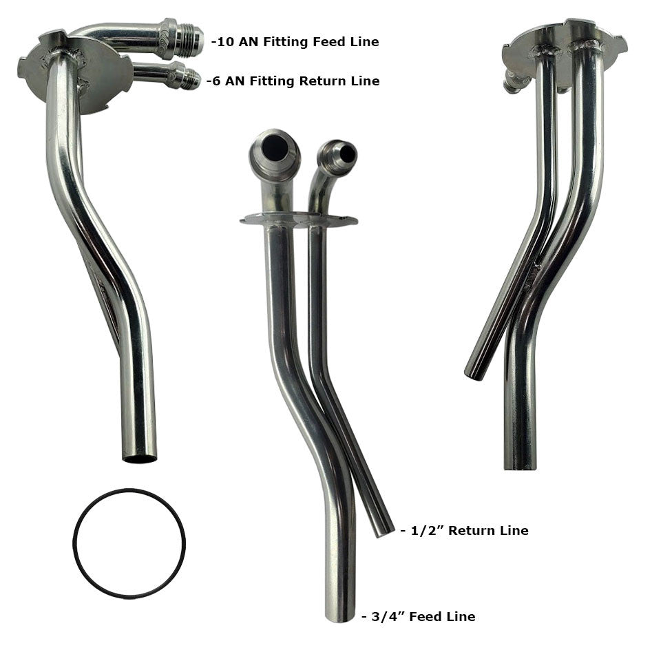 UPR - In Tank Fuel Pickup Tube (fits 79-99 Ford Mustang) UPR - 4010 for 1979-1999 Ford Mustang - front view