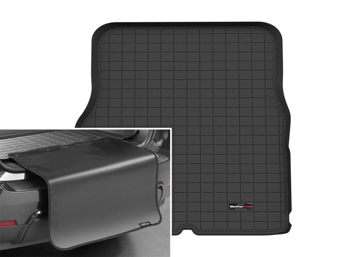 Weathertech - Cargo Liner w/Bumper Protector - Black Behind 2nd Row Seating 21-25 X - 401454SK-1456