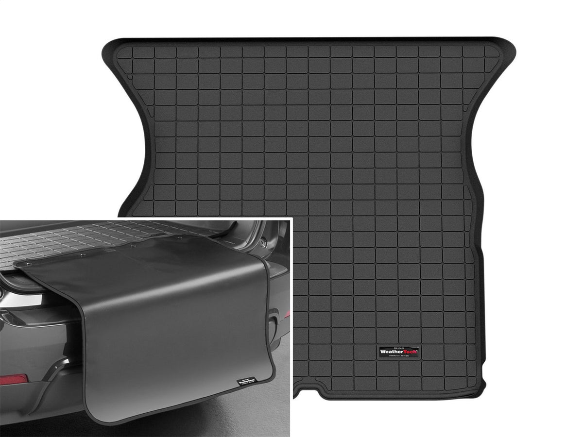 Weathertech - Cargo Liner Black Set 24 Tesla X - 401453-1485SK-1848