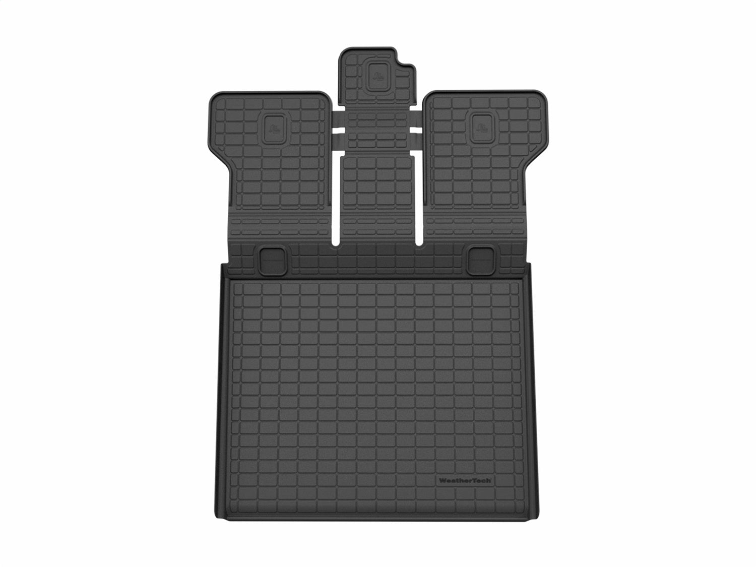 Weathertech - SeatBack Cargo Liner HP - Black Behind 2nd Row Seating 10-24 Toyota 4Runner - 401509IM
