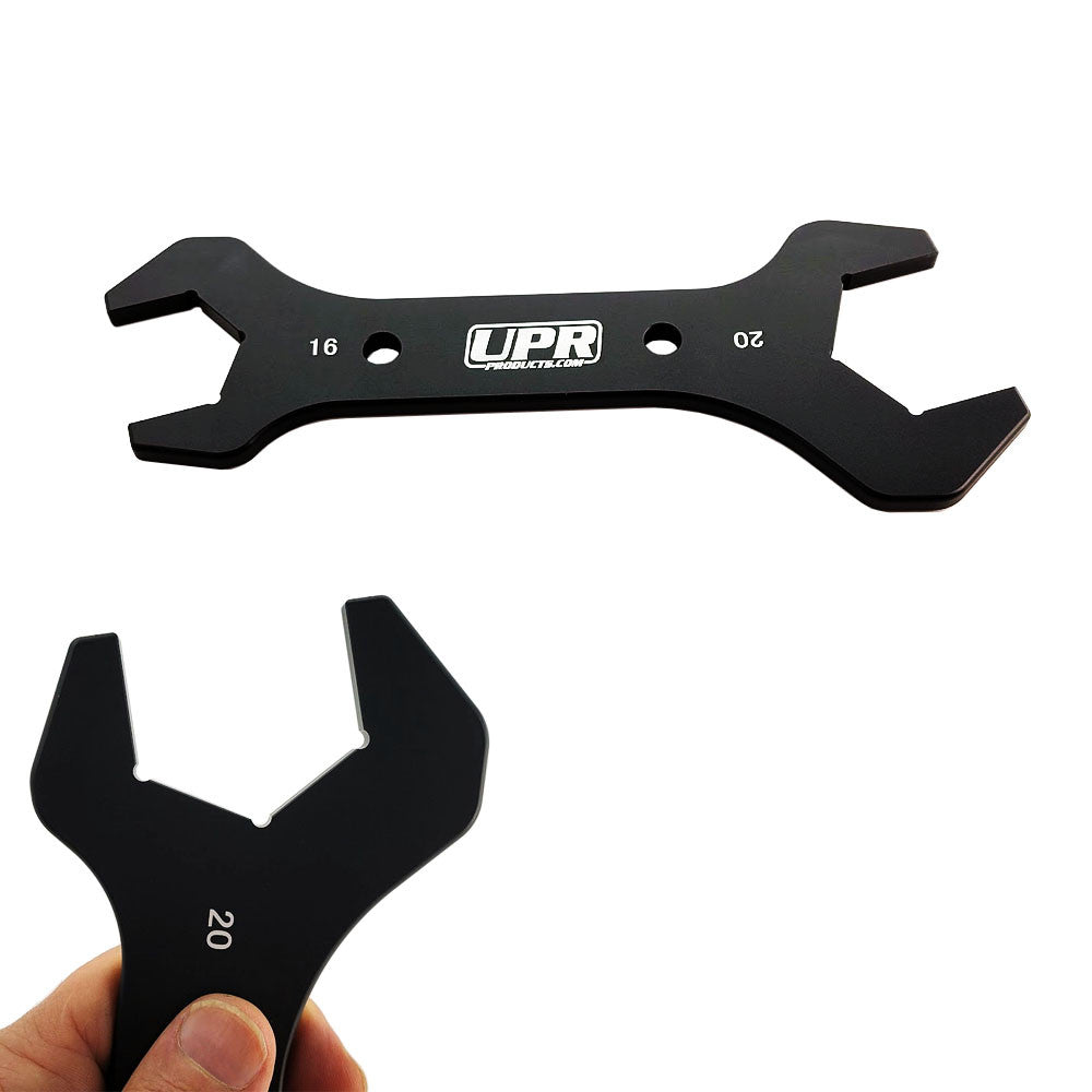 UPR - 7075 Aluminum 16AN to 20AN Wrench - (Comparable to Steel in Strength) - 4016-16 by UPR Products - angle view
