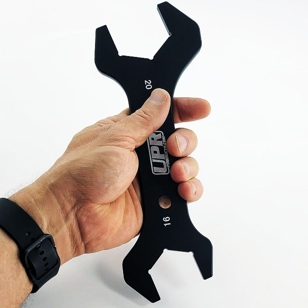 UPR - 7075 Aluminum 16AN to 20AN Wrench - (Comparable to Steel in Strength) - 4016-16 by UPR Products - front view