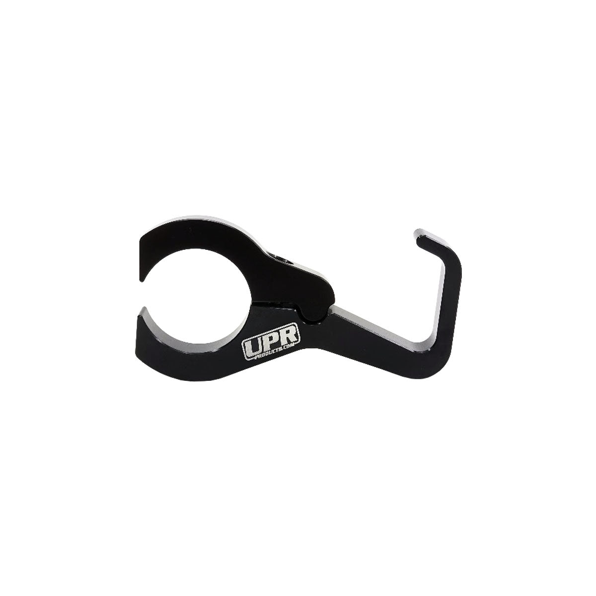 UPR - Billet Low Profile Steering Wheel Helmet Hook 1-5/8in Bolt to Roll Cage - 4017-04 by UPR Products - angle view