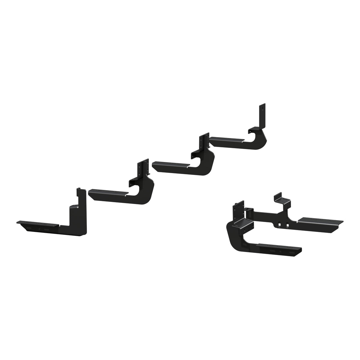 LUVERNE 401744 Grip Step Bracket Kit, Fits Select Ford E-Transit