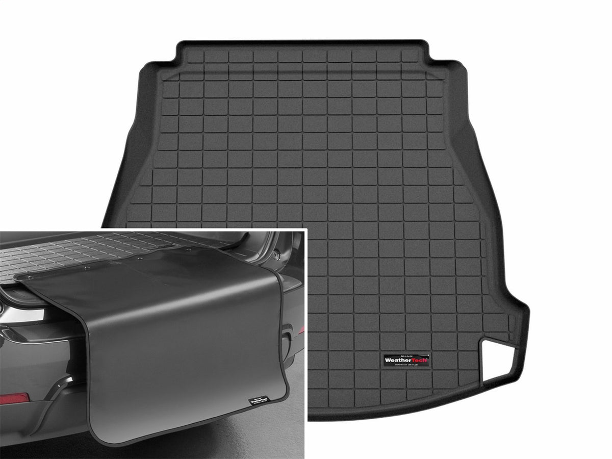 Weathertech - Cargo Liner w/Bumper Protector - Black 24-26 Mercedes Benz CLE - 401772SK