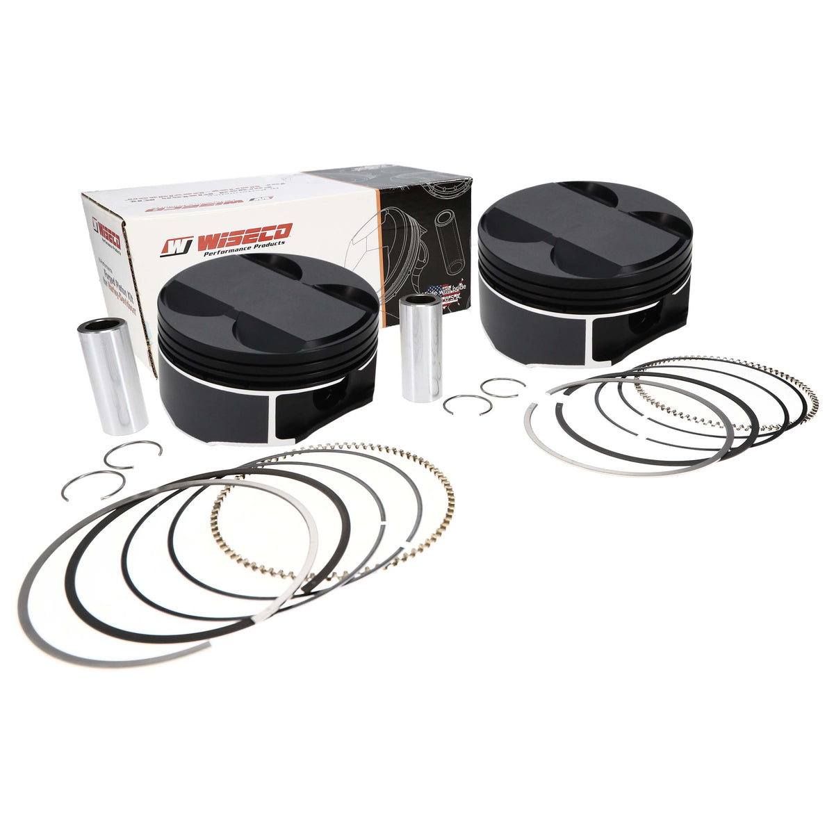 Wiseco 07-17 HD TC96 10.51 117cid (X) Piston Kit - K2798