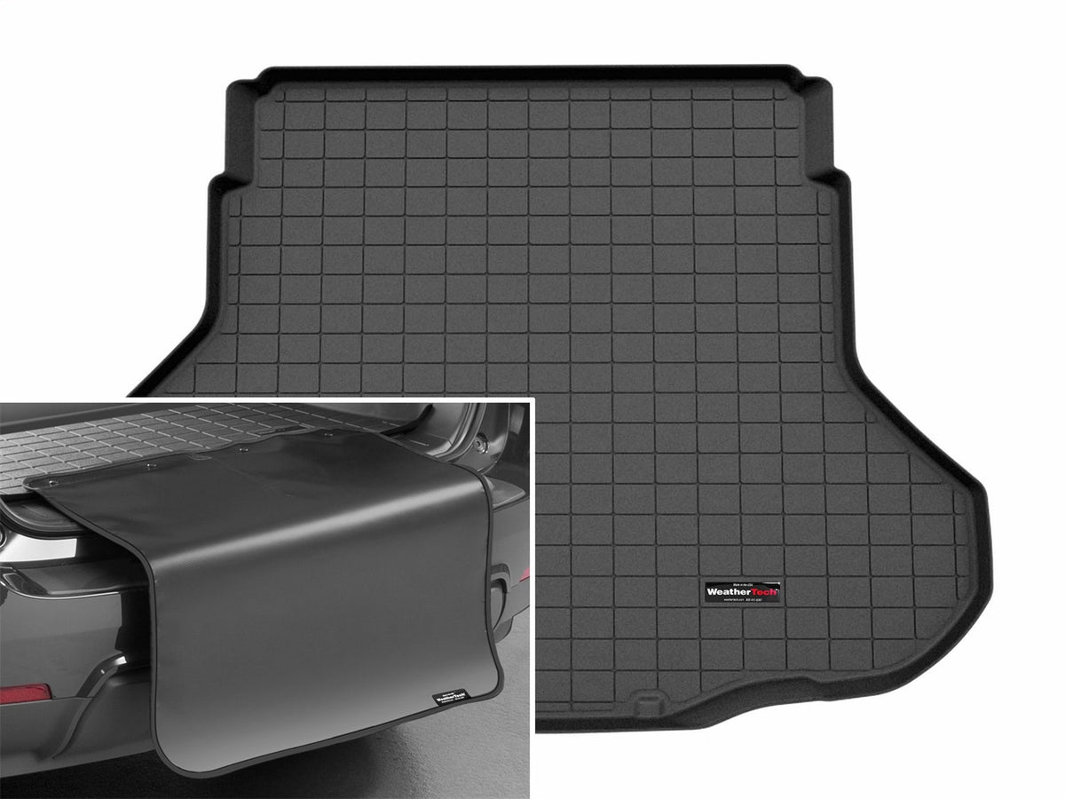 Weathertech - Cargo Liner w/Bumper Protector - Black 25 Kia K4 - 401837SK