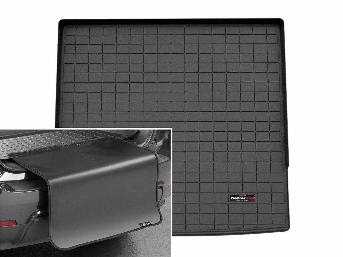 Weathertech - Cargo Liner w/Bumper Protector - Black Behind 2nd Row Seating 26 Honda Passport - 401858SK