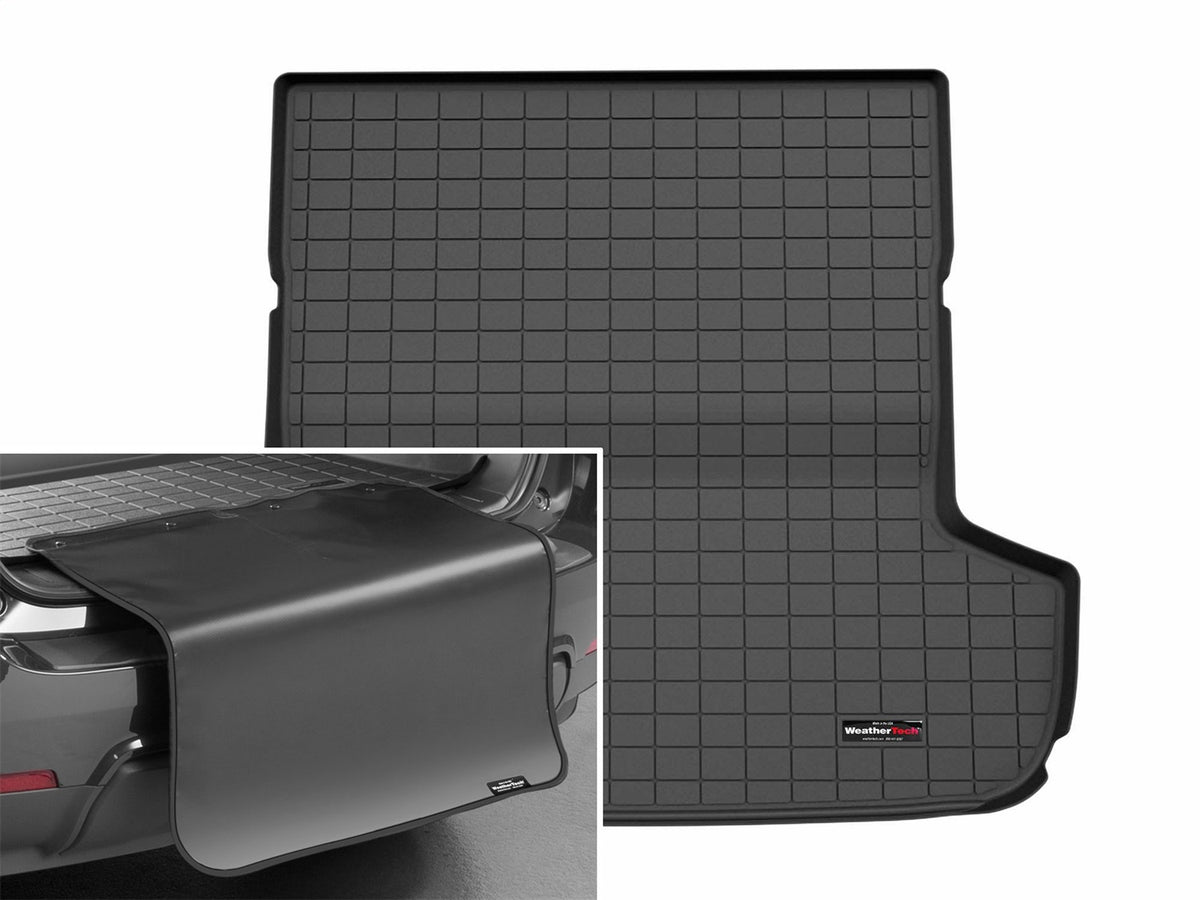 Weathertech - Cargo Liner w/Bumper Protector - Black Behind 2nd Row Seating 26 Hyundai Ioniq-9 - 401865SK