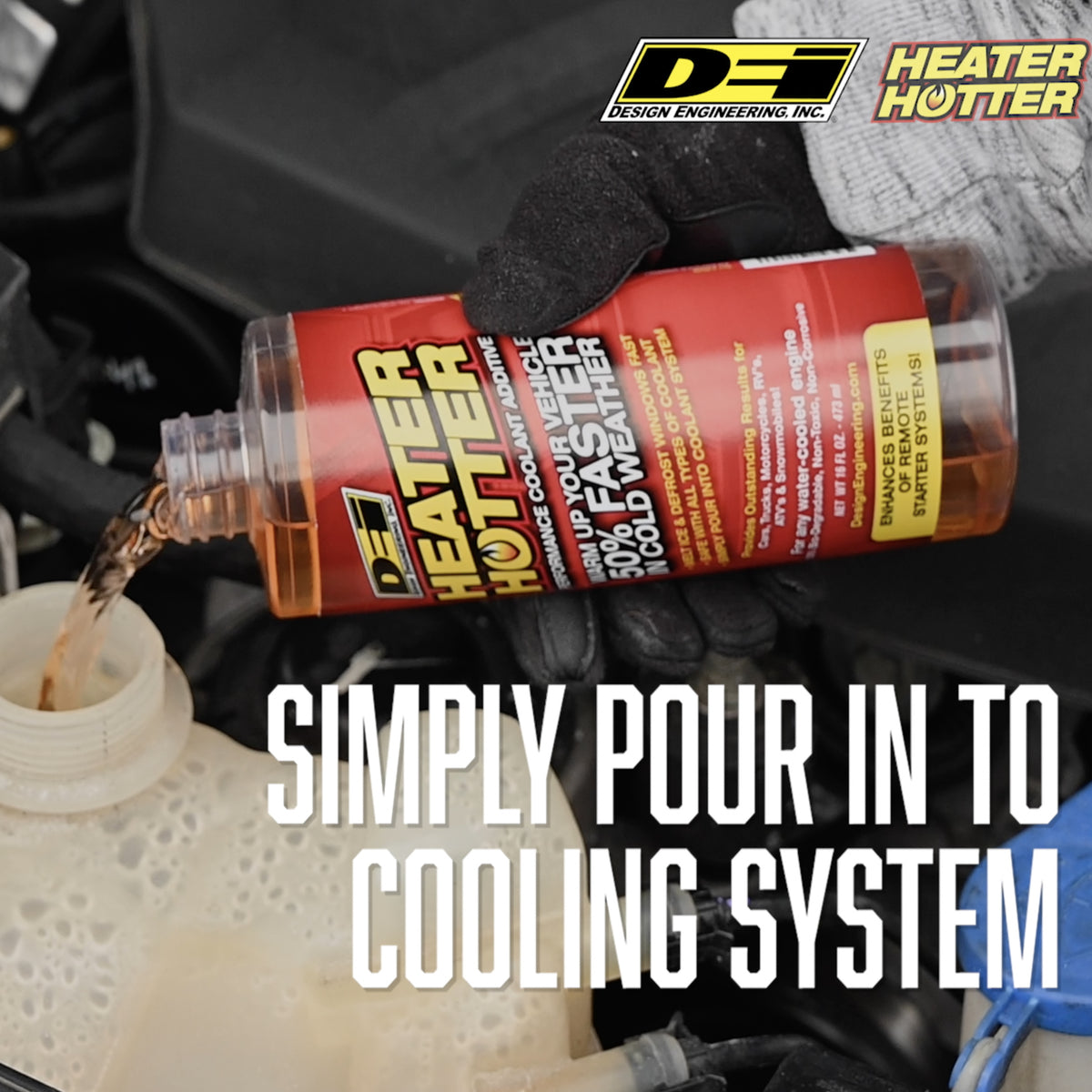 DEI Radiator Relief Heater Hotter - 16 oz. - 40206 by DEI - front view