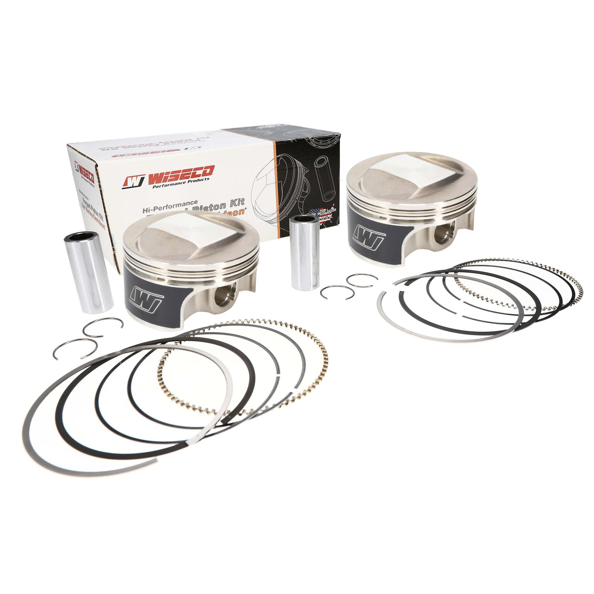 Wiseco Tracker Serie HD TC88 To 95cid 10.51 CR Piston Kit - K0208P2