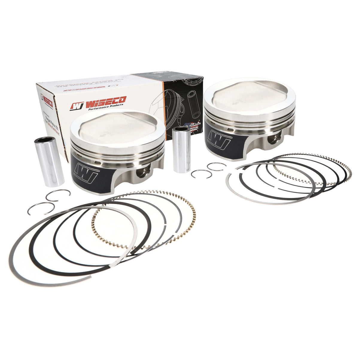 Wiseco Tracker Series Sportster 883-1200 101 CR Piston Kit - K0213P1
