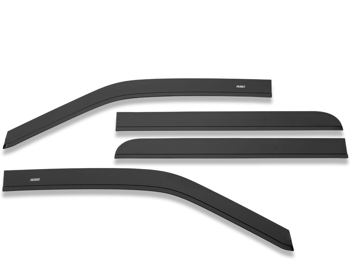 Husky Liners 19-24 RAM 1500 Quad Cab In-Channel Mount Ventvisor Low Profile (4pc) - Smoke - 2864081
