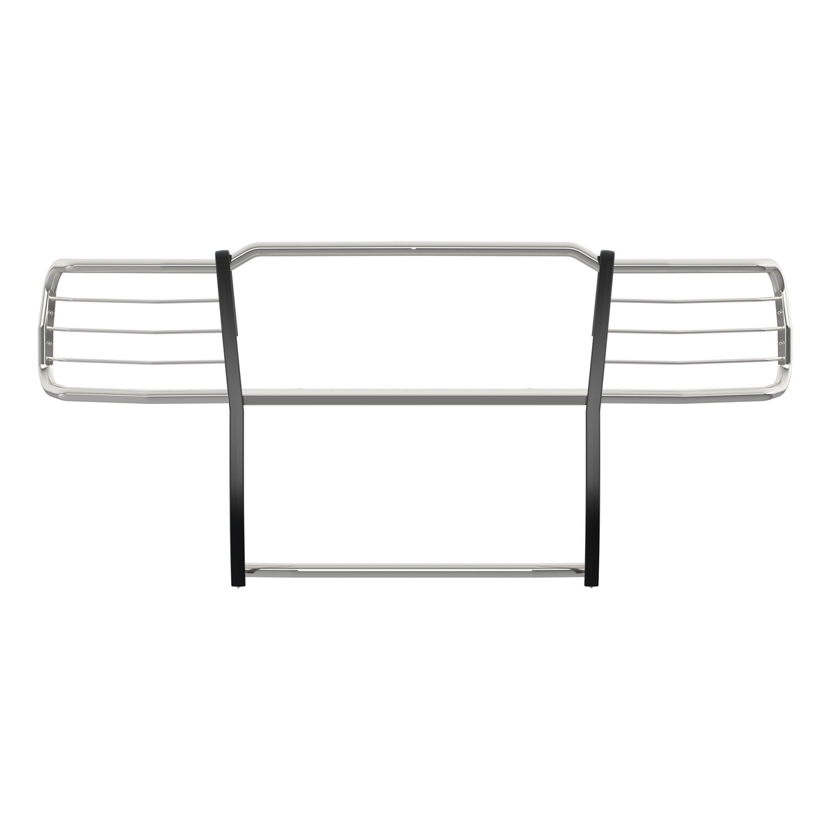 ARIES 4091-2 1-1/2-Inch Polished Stainless Steel Grille Guard, No-Drill, Select Chevrolet Silverado 1500