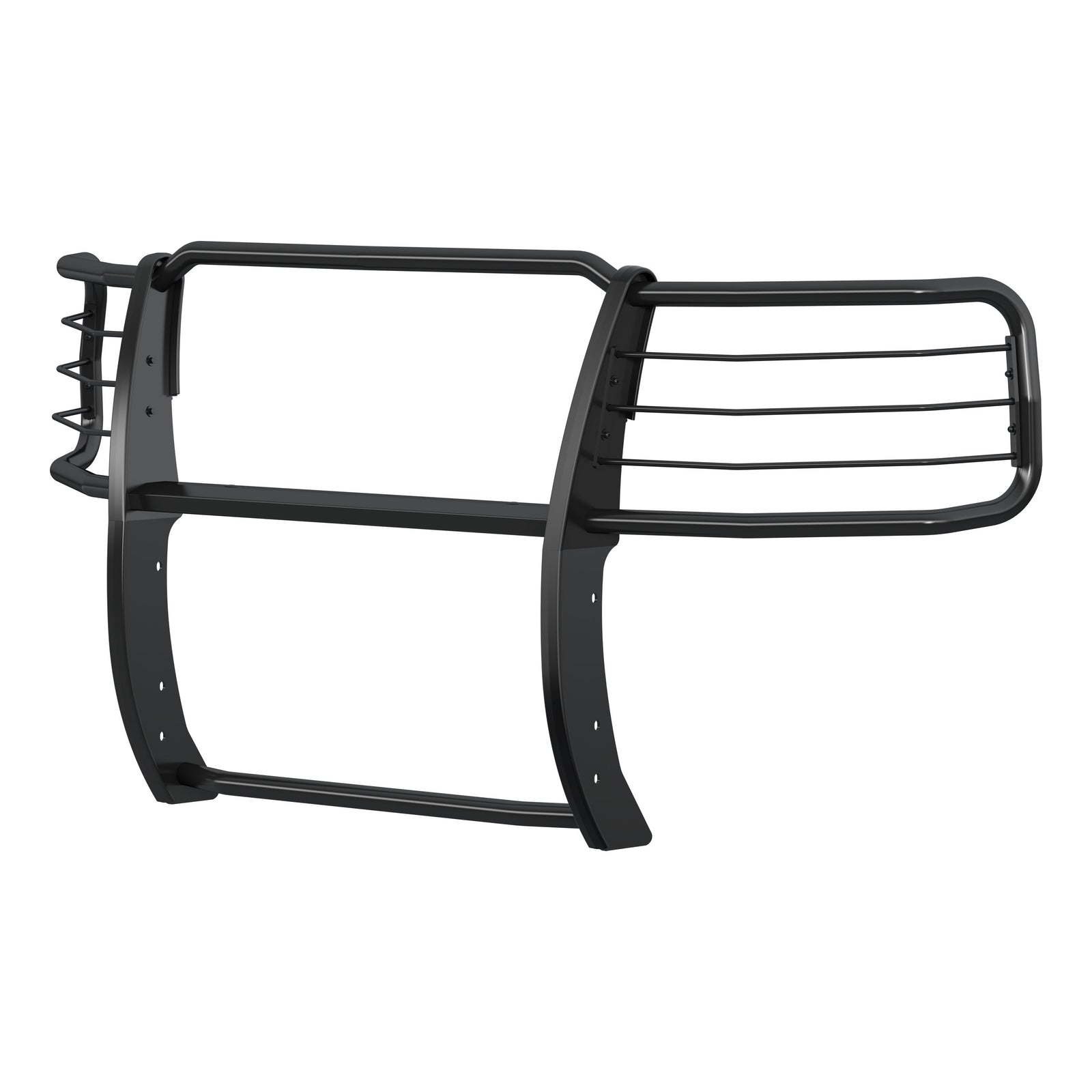 ARIES 4091 1-1/2-Inch Black Steel Grille Guard, No-Drill, Select Chevrolet Silverado 1500