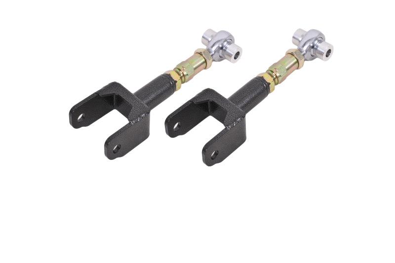 BMR 68-72 A-Body Upper Control Arms On-Car Adj. Rod Ends - Black Hammertone - UTCA047H for 1968-1972 Buick Skylark - front vi