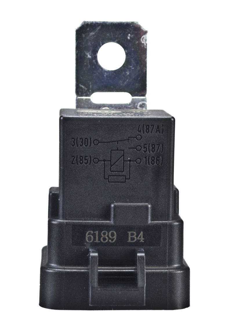 Hella 12V 20/40 Amp SPDT RES Relay with Weatherproof Bracket - Single - 007794311